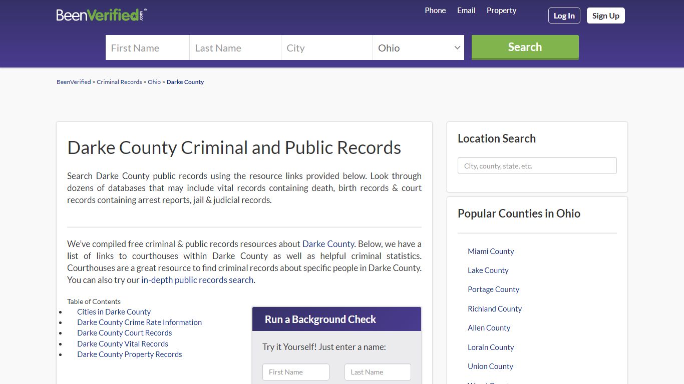 Darke County Arrest Records in OH - Court & Criminal ...